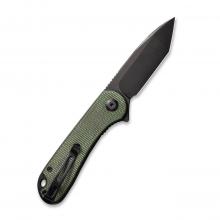 CIVIVI Knife C907T Elementum 绿色米卡塔柄折（D2钢黑色石洗）