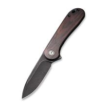 CIVIVI Knife C907 Elementum 黑檀木柄折（D2石洗）