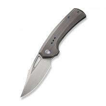 We Knife 22040D Nefaris 限量手工灰钛柄折（CPM-20CV手工拉丝）