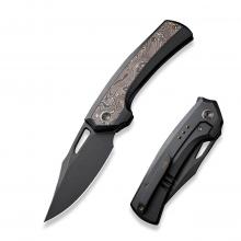 We Knife 22040F Nefaris 限量古铜/黑色碳纤维贴片钛柄折（CPM-20CV黑色）