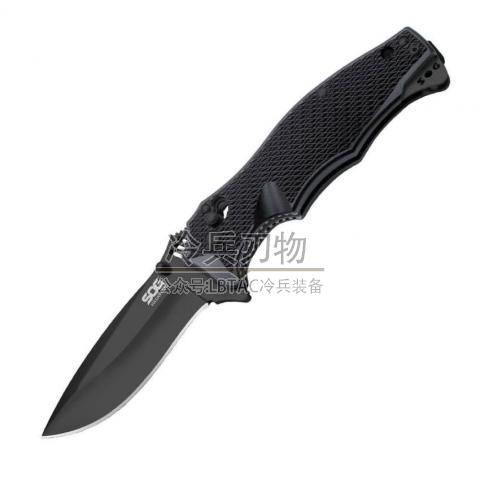 美国索格 VL-12 Vulcan Black Mini 迷你伏尔甘火神 黑色涂层回形战术折