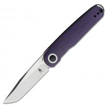 Kizer&Azo合作款 V3604 Squidward 紫色G10线锁折（154CM 锻面）