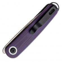 Kizer&Azo合作款 V3604 Squidward 紫色G10线锁折（154CM 锻面）