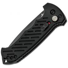 美国戈博 06 黑柄侧出自动跳Tanto（CPM-S30V 黑色全刃）