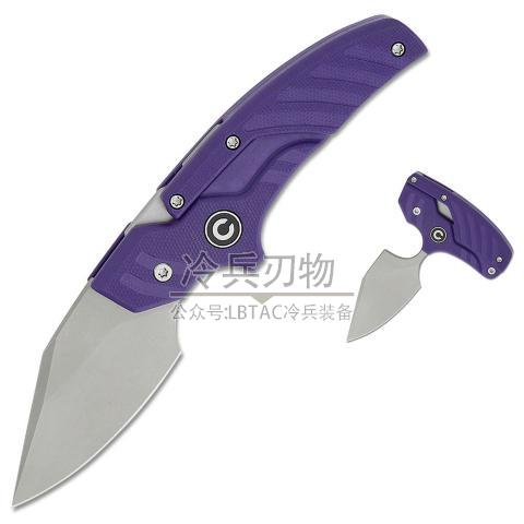 CIVIVI Knife Typhoeus Adjustable 蓝色G10柄变型手刺直叨双模式（14C28N）