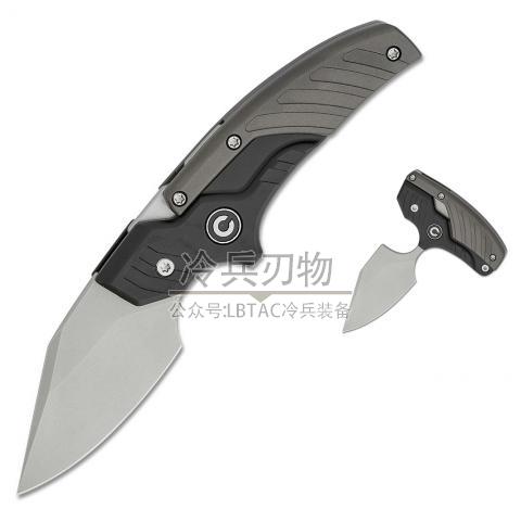 CIVIVI Knife Typhoeus Adjustable 灰色G10柄变型手刺直叨双模式（14C28N）