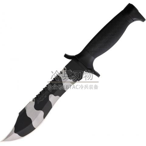 西班牙奥托 城市迷彩刃面 背齿 战术直叨 DOso Camo Knife 