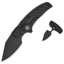 CIVIVI Knife Typhoeus Adjustable 黑色G10柄变型手刺直叨双模式（14C28N）