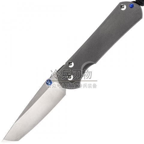 美国克里斯里夫 31大沙 素柄 T头 蓝耳双推折（MagnaCut）Large Sebenza 31 Plain