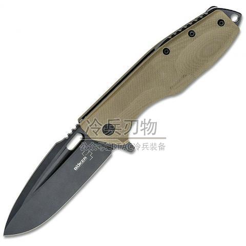 德国博客Plus 山猫战术折（D2 黑色涂层）Caracal Folder Tactical