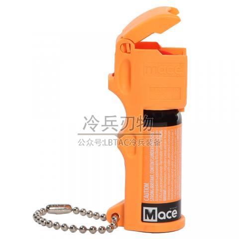 美国梅西 口袋型霓虹橙壳辣椒喷雾器 Pocket Size Mace Pepper Spray Neon Orange