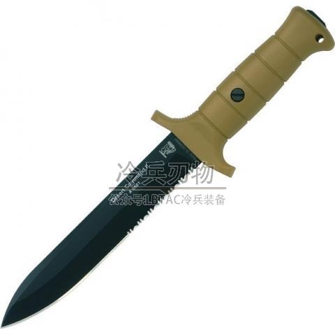 德国索林根松鼠 KM3000 司令部II半齿沙漠色 Desert Command II Serrated