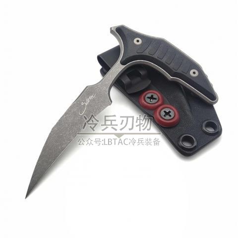 Microtech&Bastinelli 蜜蜂 天启 碳纤维贴片（DLC）Bee Push Dagger Apocalyptic