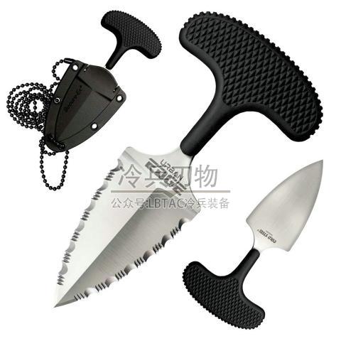 美国冷钢 43XL 都市边缘最佳伙伴战术手刺全齿（AUS-8A）Urban Edge Double Serrated EDGE