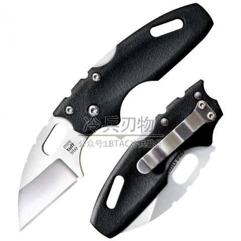 美国冷钢 20MT 迷你塔夫 随身轻巧型迷你折 Mini TUFF Lite Plain Edge-Black