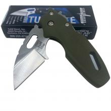 美国冷钢 20MT 迷你塔夫 草绿柄随身轻巧型迷你折 Mini TUFF Lite Plain Edge-OD GREEN