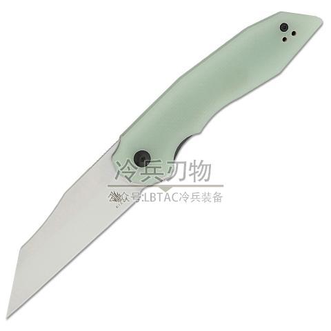 Kizer 凯泽 L3008 豪猪翡翠色G10柄线锁折（9Cr18MoV 缎面）Porcupine