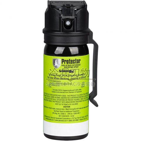 美国沙豹 犬兽中号 驱狗MK3喷雾 Green Dog Pepper Spray