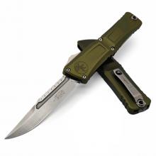 美国微技术 大龙三代拦截者 草绿色柄 石洗 Combat Troodon Interceptor Gen 3 OD Green Stonewash