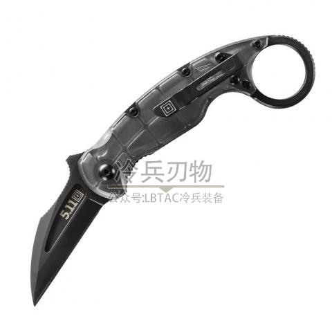 5.11 道格·马卡伊达塔龙透明柄折爪 Doug Marcaida Talon Knife