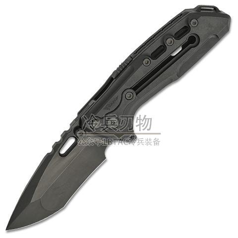 Reate 瑞特 T1000 V2 一体框架锁钛柄 鱼鳍快开折 M390 DLC黑色 Tanto