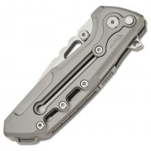 Reate 瑞特 T1000 V2 一体框架锁钛柄 鱼鳍快开折 M390 喷砂加工Tanto T1000 V2 一体框架锁钛柄 鱼鳍快开折 M390 喷砂加工Tanto