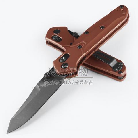 ​美国蝴蝶 945 迷你奥斯本烧铜铝柄折（MagnaCut DLC）Mini Osborne Burnt Copper