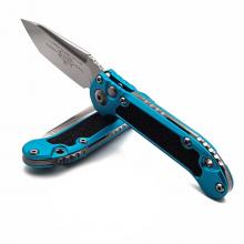 美国微技术 水下爆破部队3代 T头半齿 绿松石柄 石洗 LUDT Gen III T/E Turquoise Stonewash