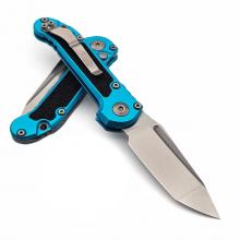 美国微技术 水下爆破部队3代 T头半齿 绿松石柄 石洗 LUDT Gen III T/E Turquoise Stonewash