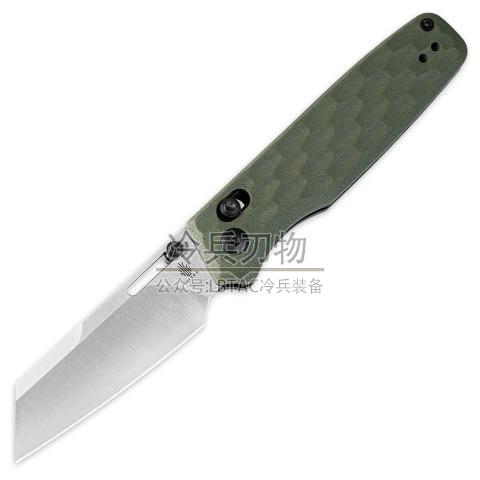 Kizer&Nick Consoli V3641 防滑绿色G10柄AXIS离合锁折（154CM 锻面）Task