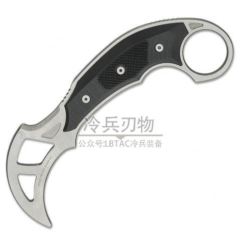 Microtech&Bastinelli 爱啃泥训练直爪 G10柄 右手版附碳纤K鞘（石洗）Iconic Karambit