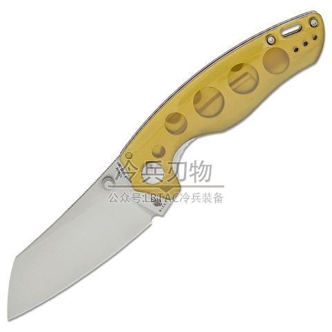 Kizer&Azo V4593 黄色透明PEI柄线锁折（154CM缎面）Towser K