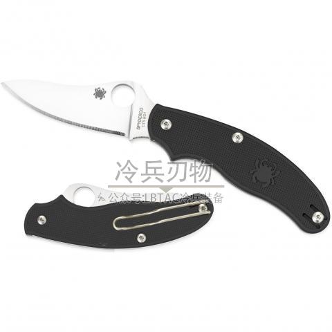 美国蜘蛛 C94 黑色FRN轻量柄 无卡榫折（CTS®BD1 锻面）UK Penknife™3