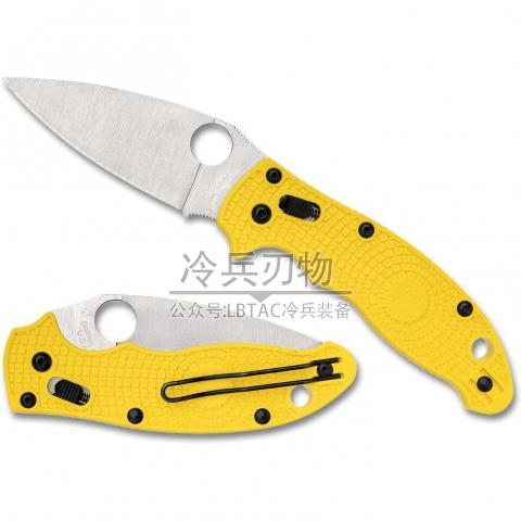 美国蜘蛛 C101 马尼克斯 黄色FRN柄离合轴锁折（MagnaCut 锻面）Manix®2 Salt Lightweight