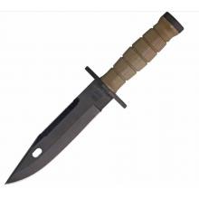 美国安大略 美君粽色手柄黑色刃 1982 M11 EOD Bayonet