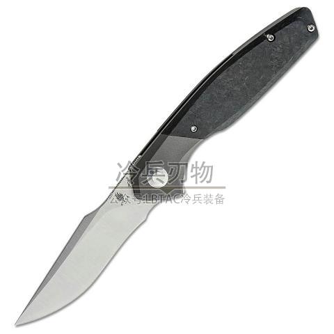 Kizer 凯泽 4572 黑色碳纤钛合金柄口袋折（20CV 锻面））