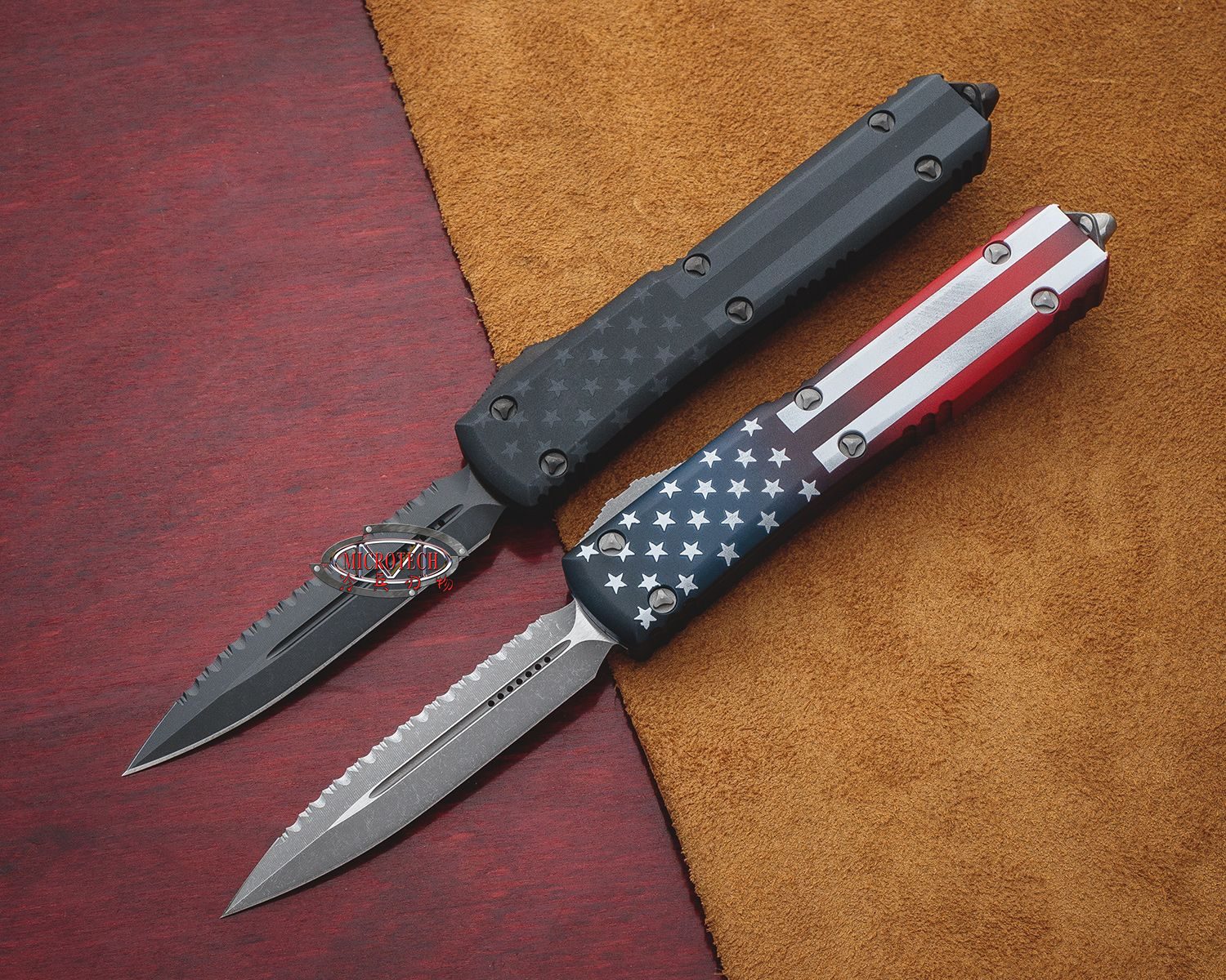 knifecenter-Signature-Series-122-3DLCTFLAGS-BLADE-Show-2023-Ultratech---DLC-PlainSerrated-Dagger-122-3DLCTFLAGS-B相册图5.jpg